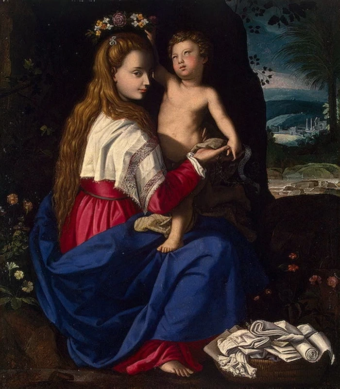 2257-Allegoria della chiesa cristiana - Hermitage, San Pietroburgo